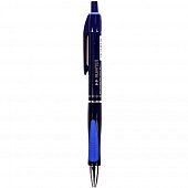 Ручка шариковая автоматическая синяя с резиновой манжетой 0,7мм ЕК-31 MEGAPOLIS ErichKrause