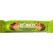 Шоколадный батончик Rodeo sport 30г с нугой и карамелью