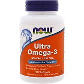 NOW Ultra Omega-3 (90 капс)