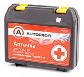 Аптечка первой помощи автомобильная «AUTOPROFI», пластиковый средний футляр
          Артикул: MED-300