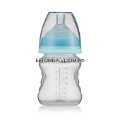Бутылочка для кормления  ROXY-KIDS 160 мл, средний поток, 3мес+
