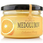 Мед суфле Medolubov 250г с апельсином