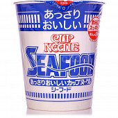 Лапша Assari Cup Noodle 60г из пшеничной муки с морепродуктами