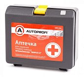 Аптечка первой помощи автомобильная "AUTOPROFI", пластиковый малый футляр
          Артикул: MED-200