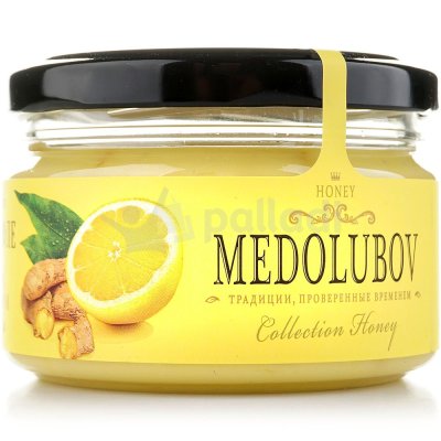 Мед суфле Medolubov 250г имбирь с лимоном