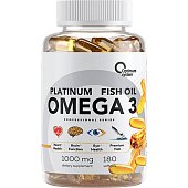 Optimum System Omega-3 Platinum Fish Oil (180 капс)